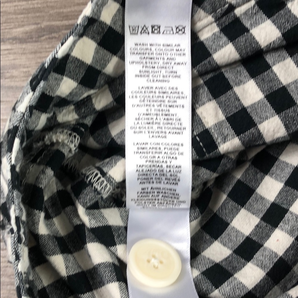 🛍 2/20 ASOS High Rise Shorts Checked - Picture 6 of 6